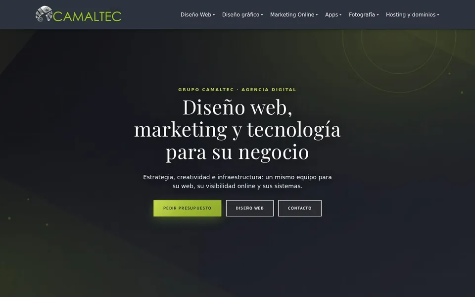 Captura de Camaltec Inbound Marketing