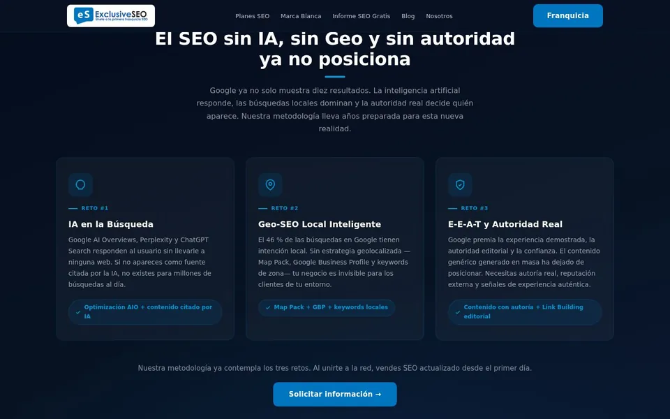 Metodología: IA, Geo-SEO y E-E-A-T