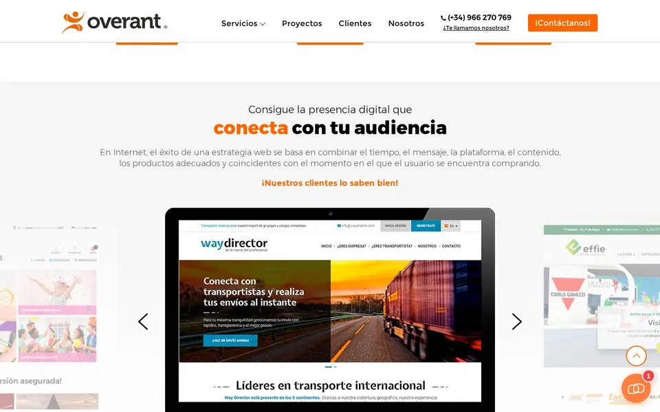 Proyectos de clientes
