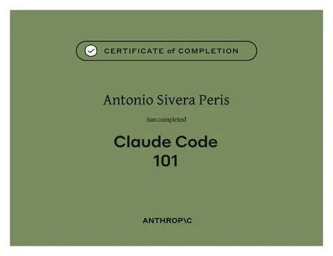 Diploma Claude Code 101
