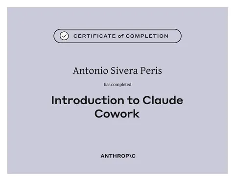 Diploma Introduction to Claude Cowork