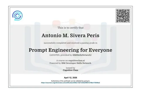 Diploma Prompt Engineering for Everyone
