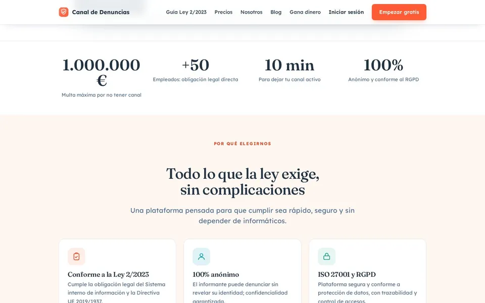 Por qué elegirlo y lo que exige la ley