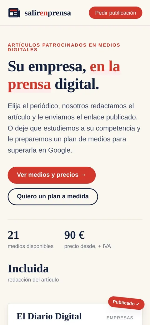 Versión móvil